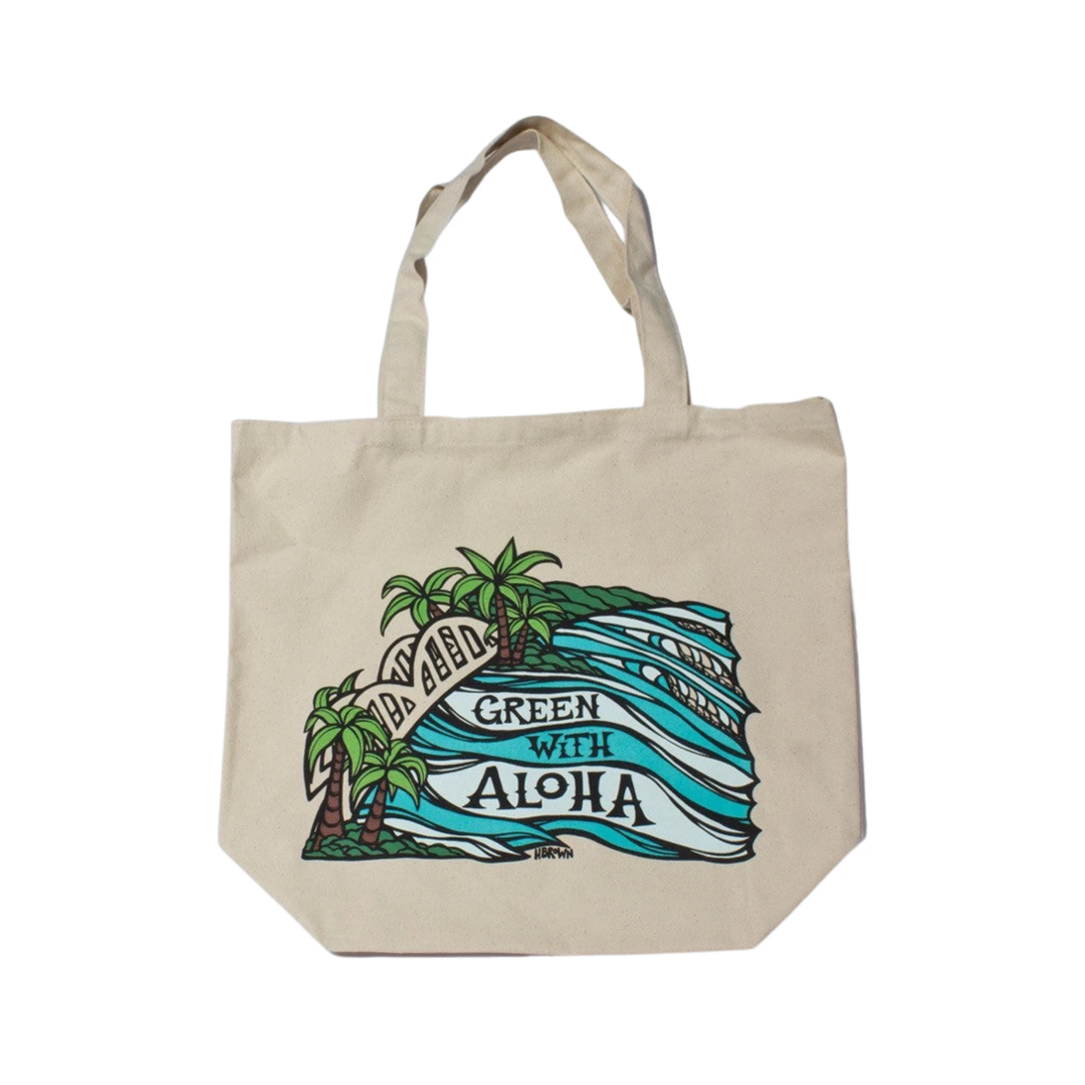 HALEI'WA BRIDGE CANVAS TOTES / Heather Brown（ヘザーブラウン）の