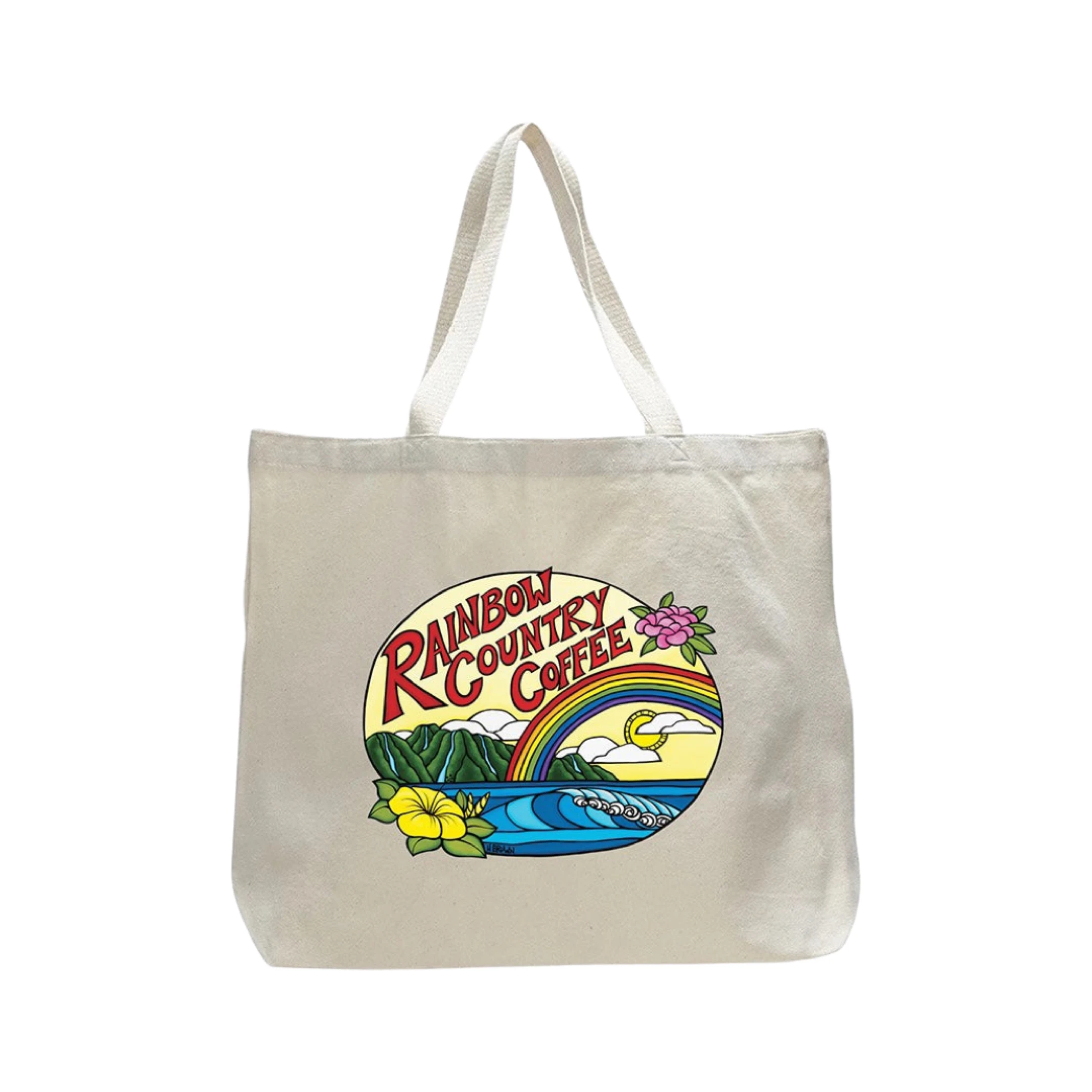 RAINBOW COUNTRY CANVAS TOTE / Heather Brown（ヘザーブラウン）の