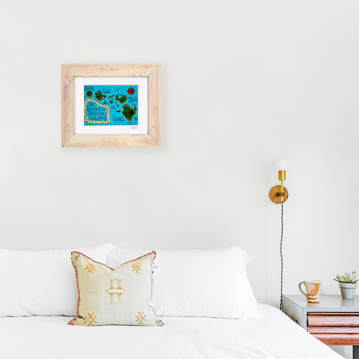 HAWAI'I MAP / Heather Brown（ヘザーブラウン）のMatted Prints通販