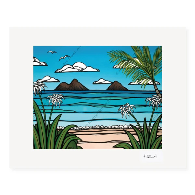 KAILUA WEEKEND / Heather Brown（ヘザーブラウン）のMatted Prints 