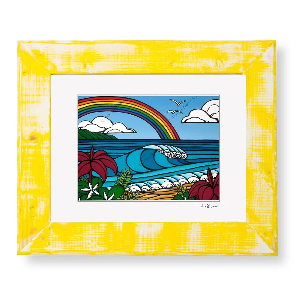 Heather Brown North Shore Holiday 正規フレーム ノースショアホリデー-製品-ヘザーブラウンアート – Heather Brown Art