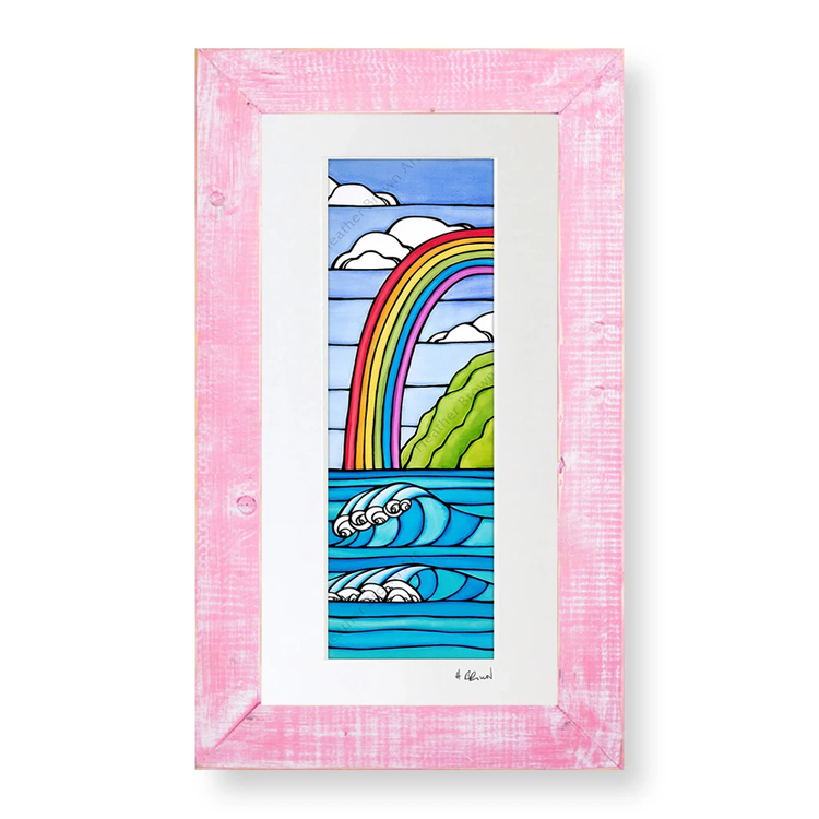 RAINBOW TO THE SEA / Heather Brown（ヘザーブラウン）のMatted Prints通販 | GREENROOM  GALLERY