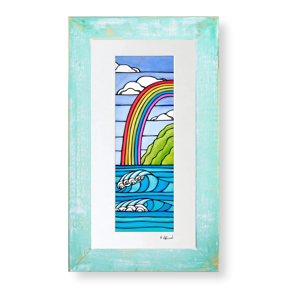 Heather Brown ヘザーブラウン RAINBOW TO THE SEA RAINBOW TO THE SEA / Heather Brown（ヘザーブラウン）のMatted