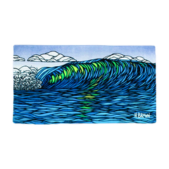 GLASSY GREEN　BEACH TOWELS