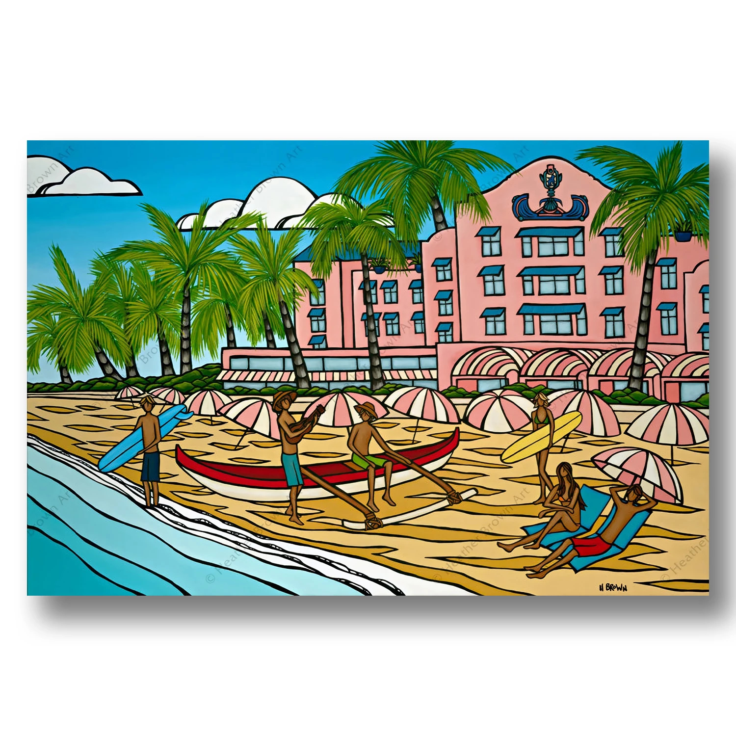 ROYAL HAWAIIAN / Heather Brown（ヘザーブラウン）のLimited Canvas ...