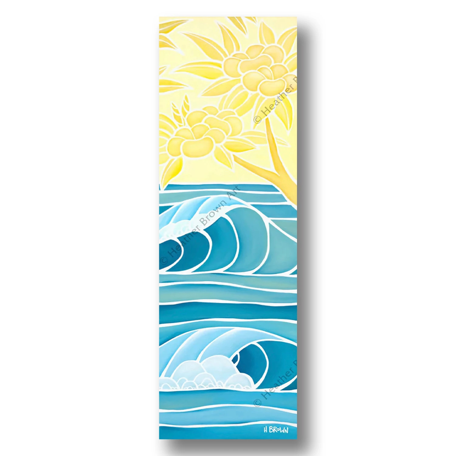 Heather Brown 『 LEMON SKY 』 約 76 x 25cm-