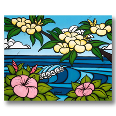 HAWAIIAN FLOWERS / Heather Brown（ヘザーブラウン）のOpen Canvas 