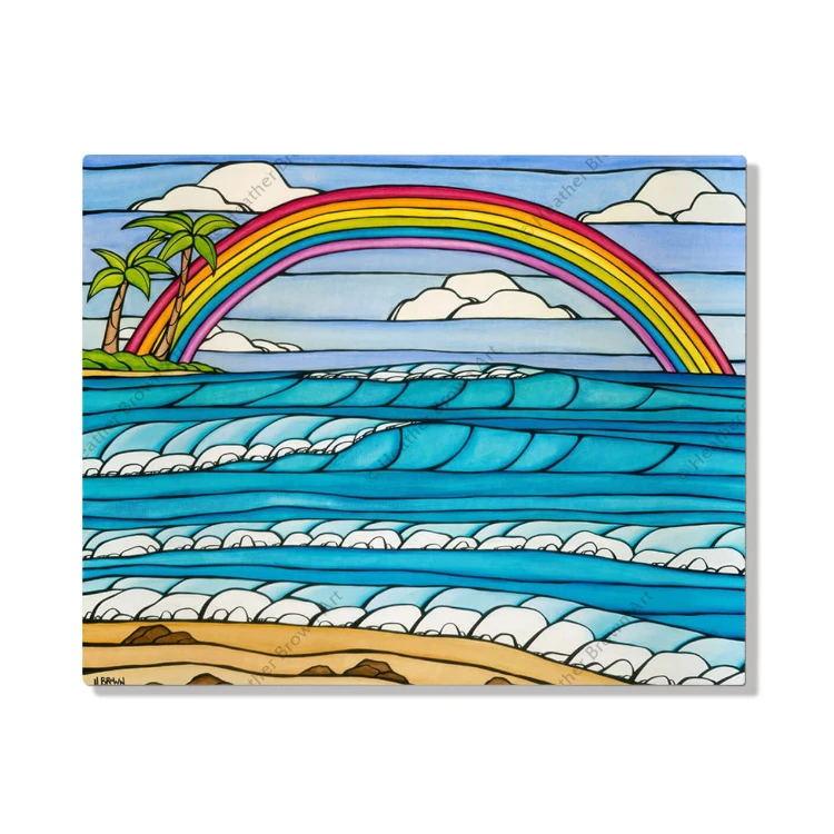 Heather Brown Daydream Rainbow アート DAYDREAM RAINBOW / Heather Brown（ヘザーブラウン）のAlumi Prints