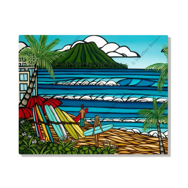 最安値級価格 ヘザーブラウン アート waikiki holiday 絵画/タペストリ