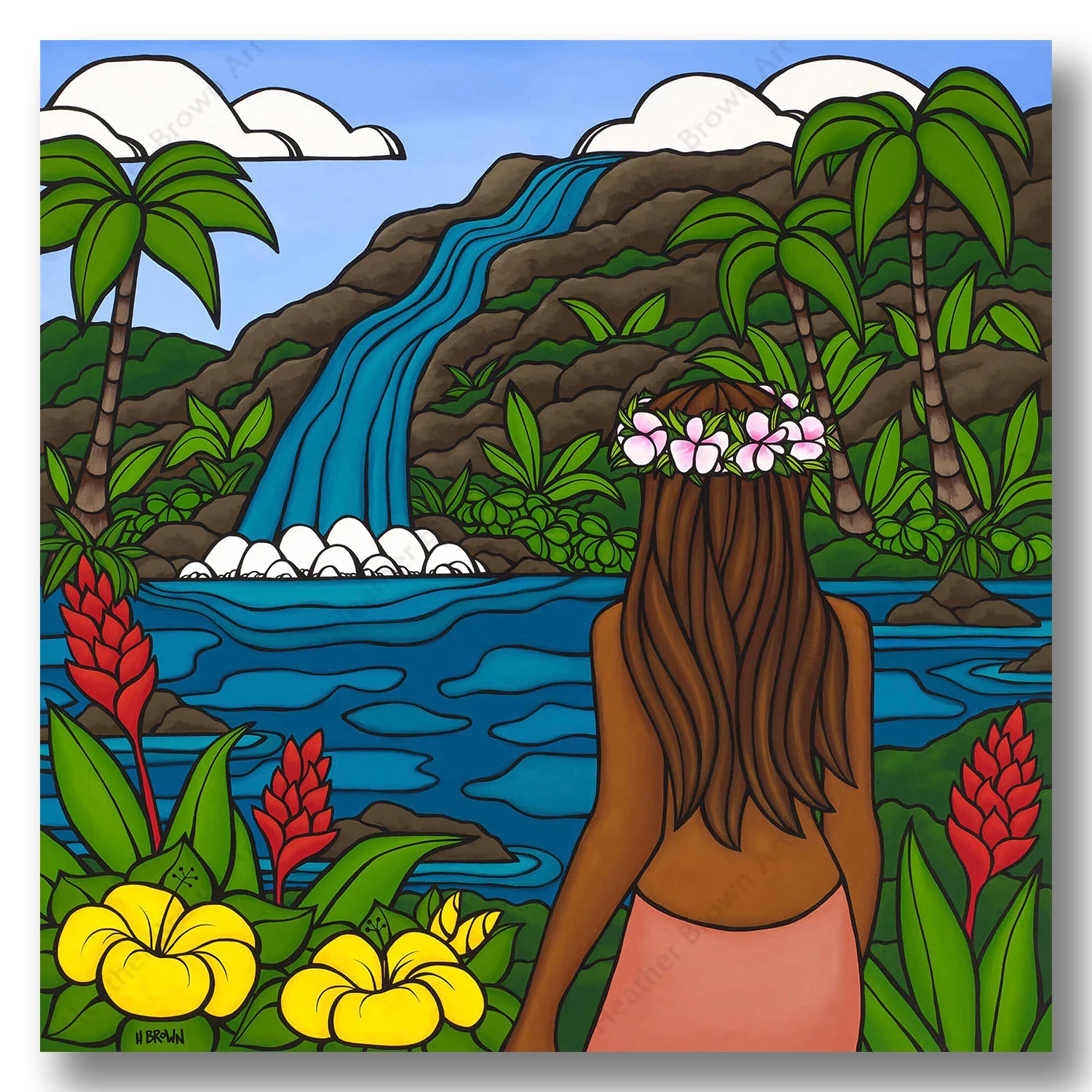 ISLAND BEAUTY / Heather Brown（ヘザーブラウン）のLimited Canvas