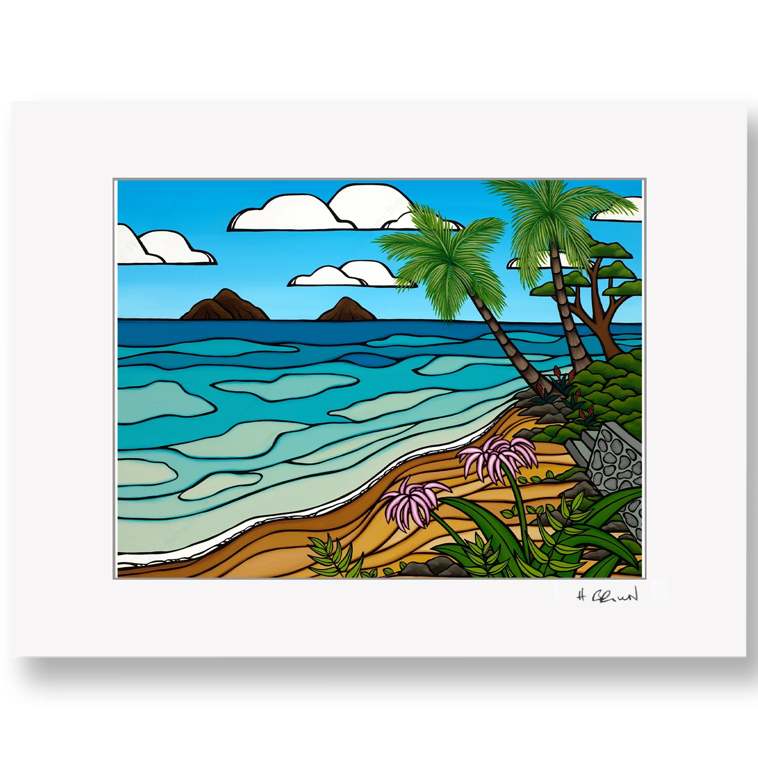 LANIKAI / Heather Brown(ヘザーブラウン)のMatted Prints通販 LANIKAI / Heather Brown(ヘザーブラウン)のMatted Prints通販