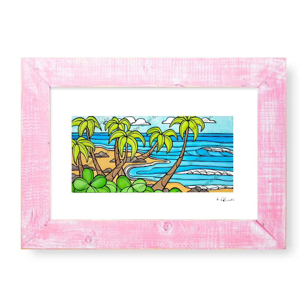 ヘザーブラウン Heather Brown Juicy Sunset Juicy Sunset - Matted Paper Print - Heather Brown Art