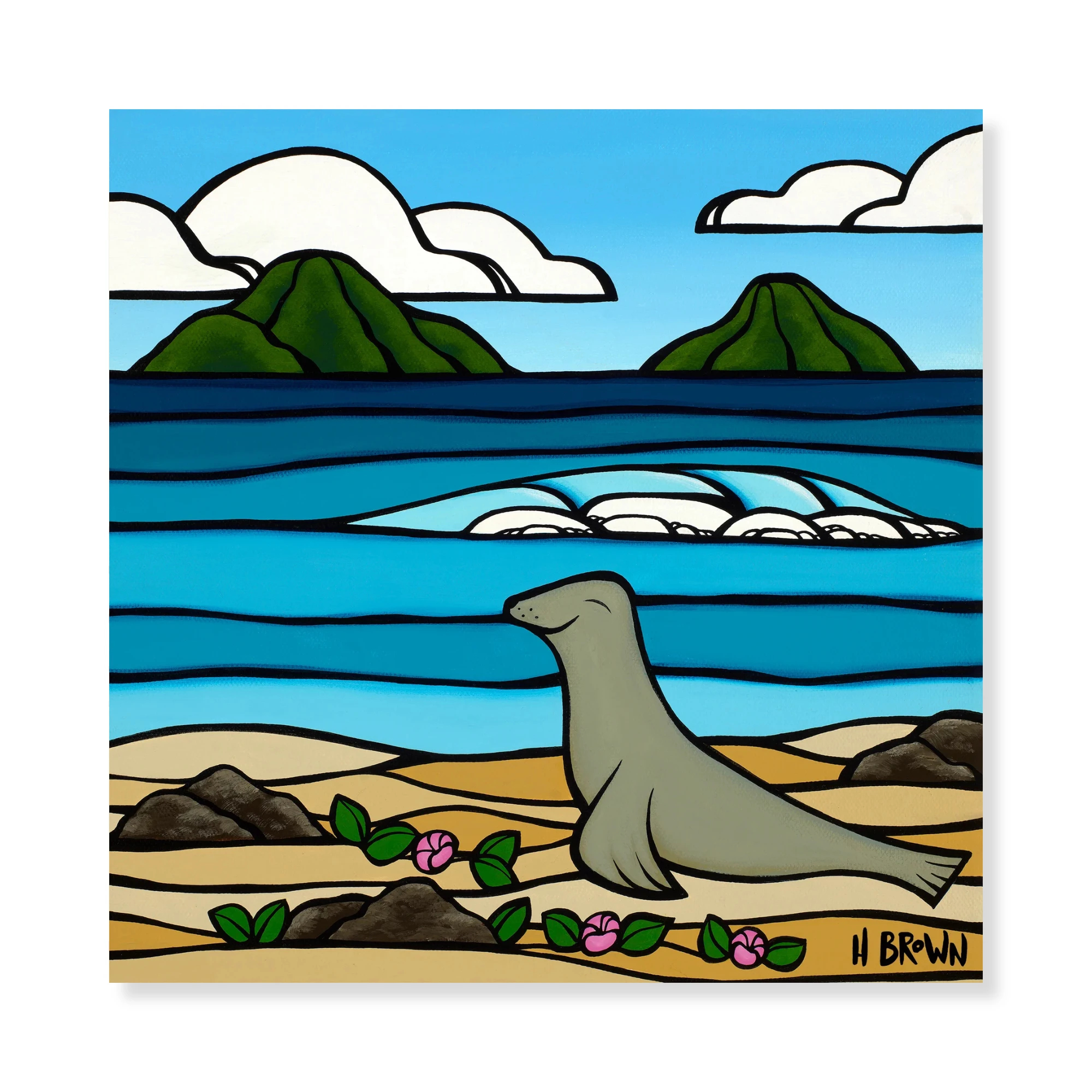 HAPPY SEAL / Heather Brown（ヘザーブラウン）のLimited Canvas