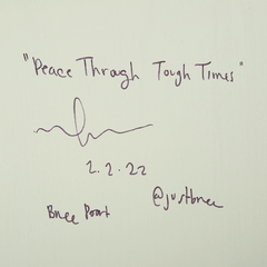 Bree Poort(ブリーポート) |PEACE THROUGH TOUGH TIMES