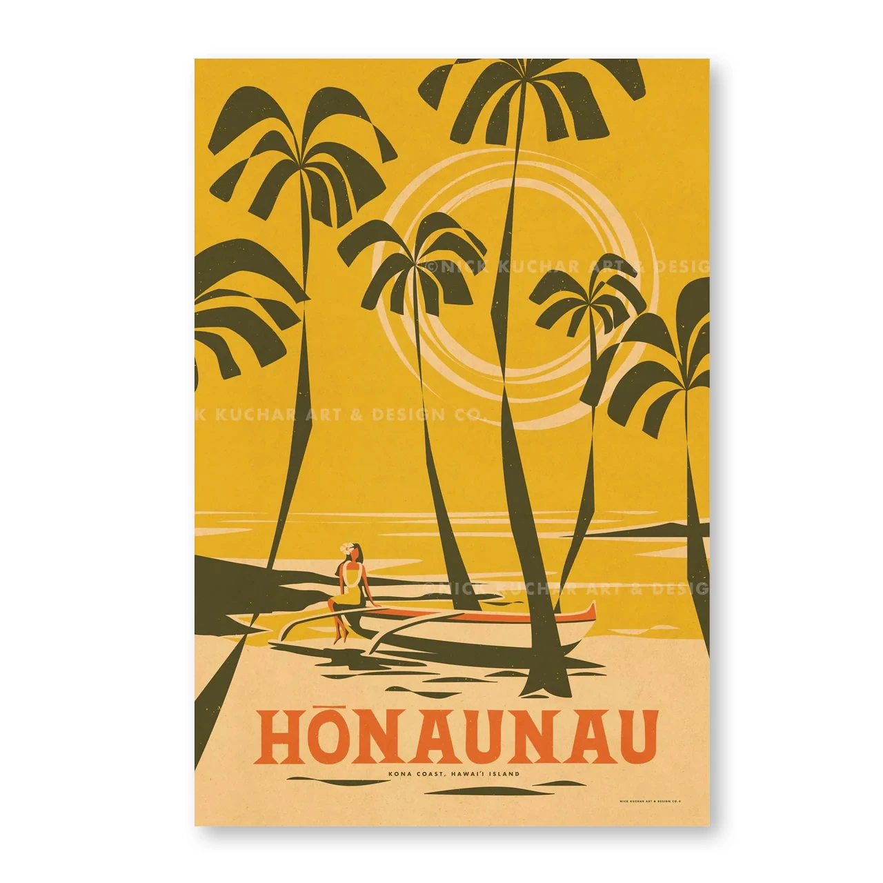 HONAUNAU-HAWAII ISLAND / Nick Kuchar（ニックカッチャー）のPaper