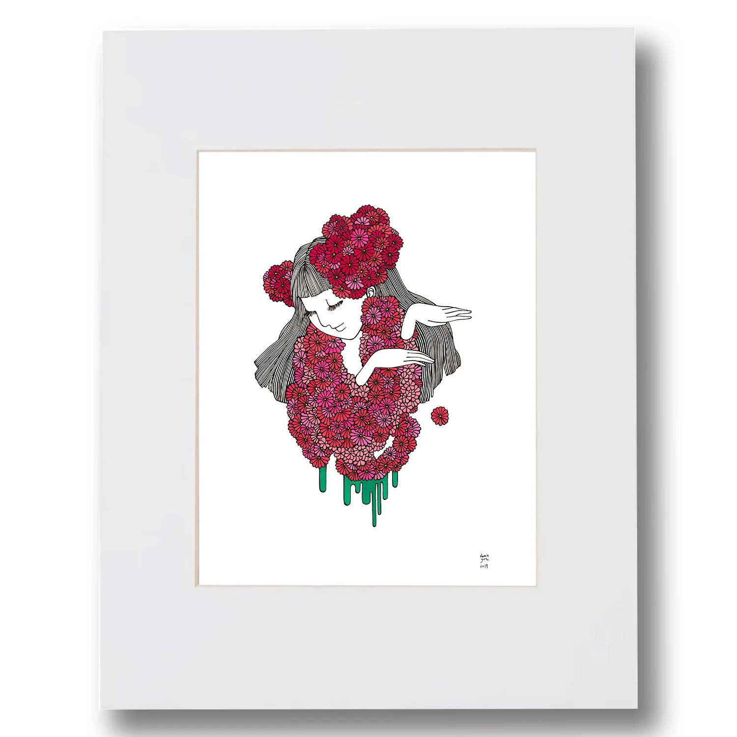 HULA? / Kris Goto(クリスゴトウ)のMatted Prints通販 HULA? / Kris Goto(クリスゴトウ)のMatted Prints通販