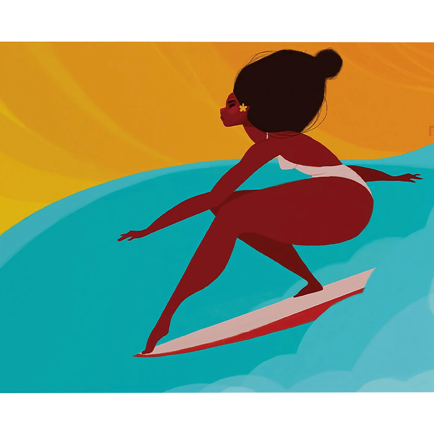 SURF QUEEN / Punky Aloha（パンキーアロハ）のMatted Prints