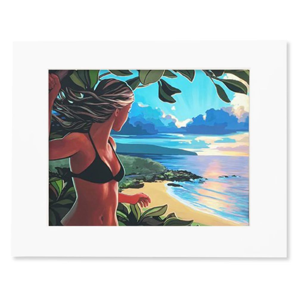 Christie Shinn『 ABOVE WAIMEA 』11×14 inch ABOVE WAIMEA / Christie Shinn（クリスティシン）のMatted Prints通販