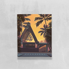 グリーンルーム Orange&Park カリフォルニア 額縁セット セット商品】Orange&Parkアート（額あり）&カリフォルニアサイン