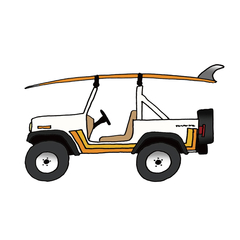 Kevin Butler(ケビンバトラー) |#1 1984 JEEP SCRAMBLER & 9'4 ZEPH CARRIGG “ISIS”