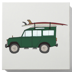 Kevin Butler(ケビンバトラー) |#6 1970 LAND ROVER DEFENDER & 9′6 ALMOND “SURF THUMP” + 9′8 ALMOND “SURF THUMP”