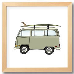 sho watanabe aloha vw bus 渡辺将 グリーンルームハワイ Sho Watanabe(ショウワタナベ)通販 90件目～ | GREENROOM GALLERY