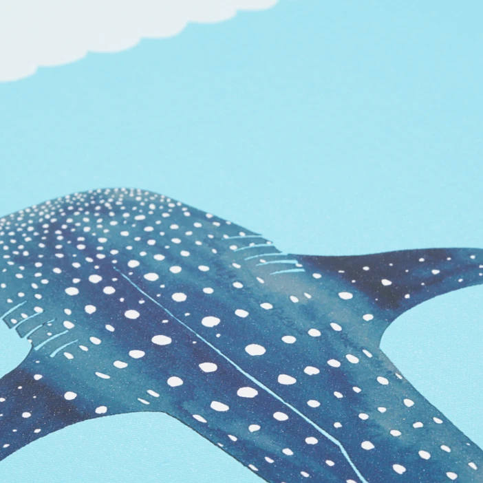 じんべえざめ = WHALE SHARK - 絵本