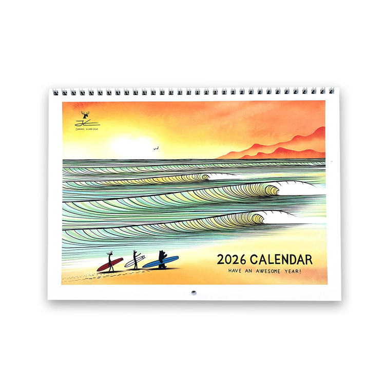 Jonas Claesson(ヨナスクレアッソン) |JONAS CLAESSON 2026 CALENDAR