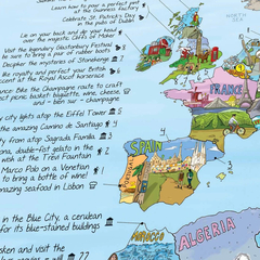 Awesome Maps(オーサムマップス) |BUCKETLIST MAP-PAPER