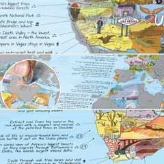 Awesome Maps(オーサムマップス) |BUCKETLIST MAP-SCRATCH EDITION