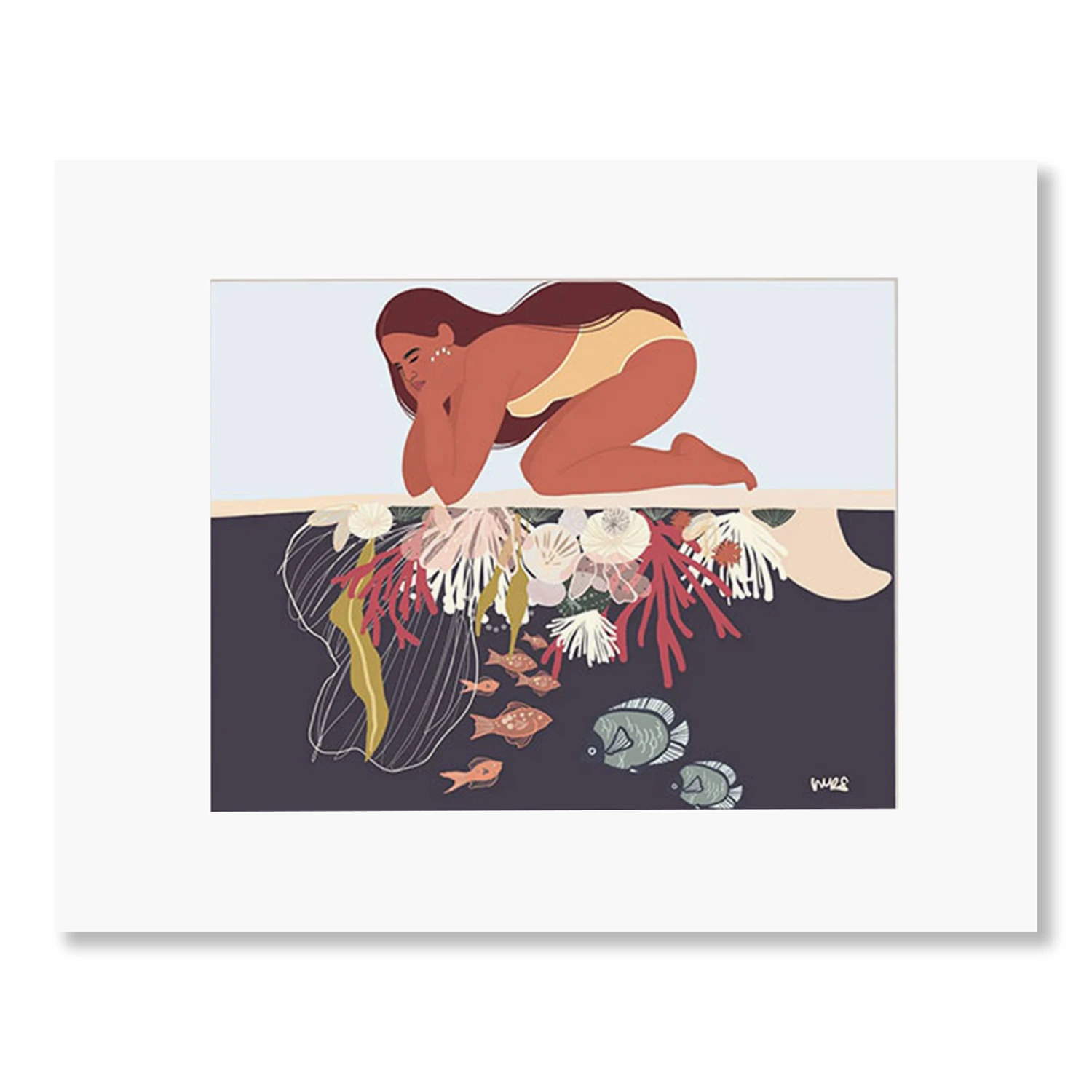 UNDER THE SEA / Margaret Rice（マーガレットライス）のMatted Prints