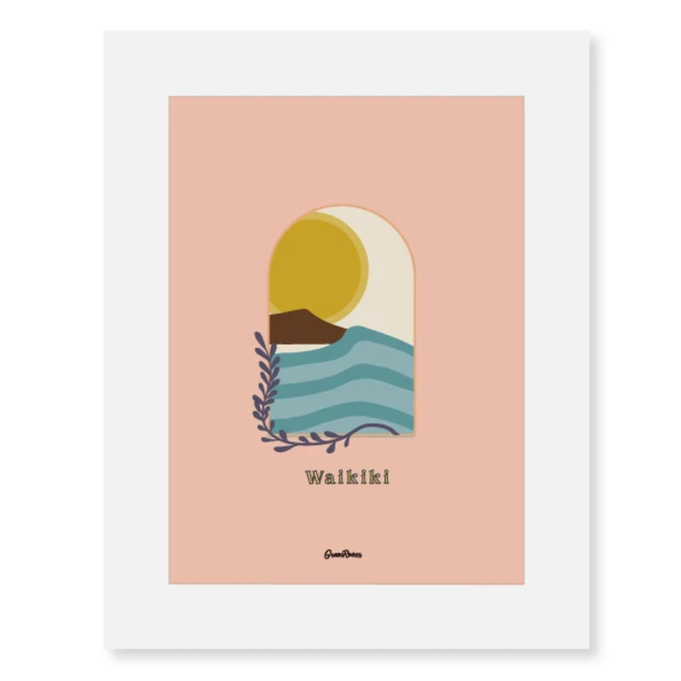 Greenroom(グリーンルーム) |GRO MIDCENTURY SURF SERIES"WAIKIKI"