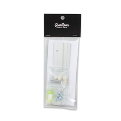 Greenroom(グリーンルーム) |水平器付ハンガーレール140 2穴 石膏ビース付