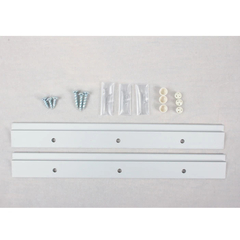 Greenroom(グリーンルーム) |水平器付ハンガーレール250 3穴 石膏ビース付