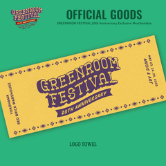 Greenroom(グリーンルーム) |LOGO TOWEL GREENROOM FESTIVAL 20TH ANNIVERSARY