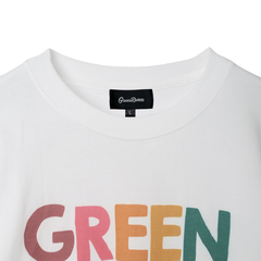 Greenroom(グリーンルーム) |COLORTEXT L/S TEE
