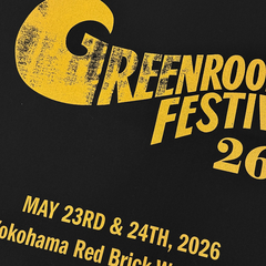 Greenroom(グリーンルーム) |GREENROOM FESTIVAL 26 OFFICIAL LOGO TOTE BAG