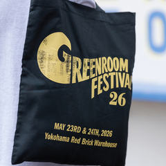 Greenroom(グリーンルーム) |GREENROOM FESTIVAL 26 OFFICIAL LOGO TOTE BAG