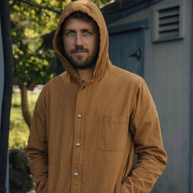 MOLLUSK Hooded Deck JKT(deep tan)M | www.innoveering.net