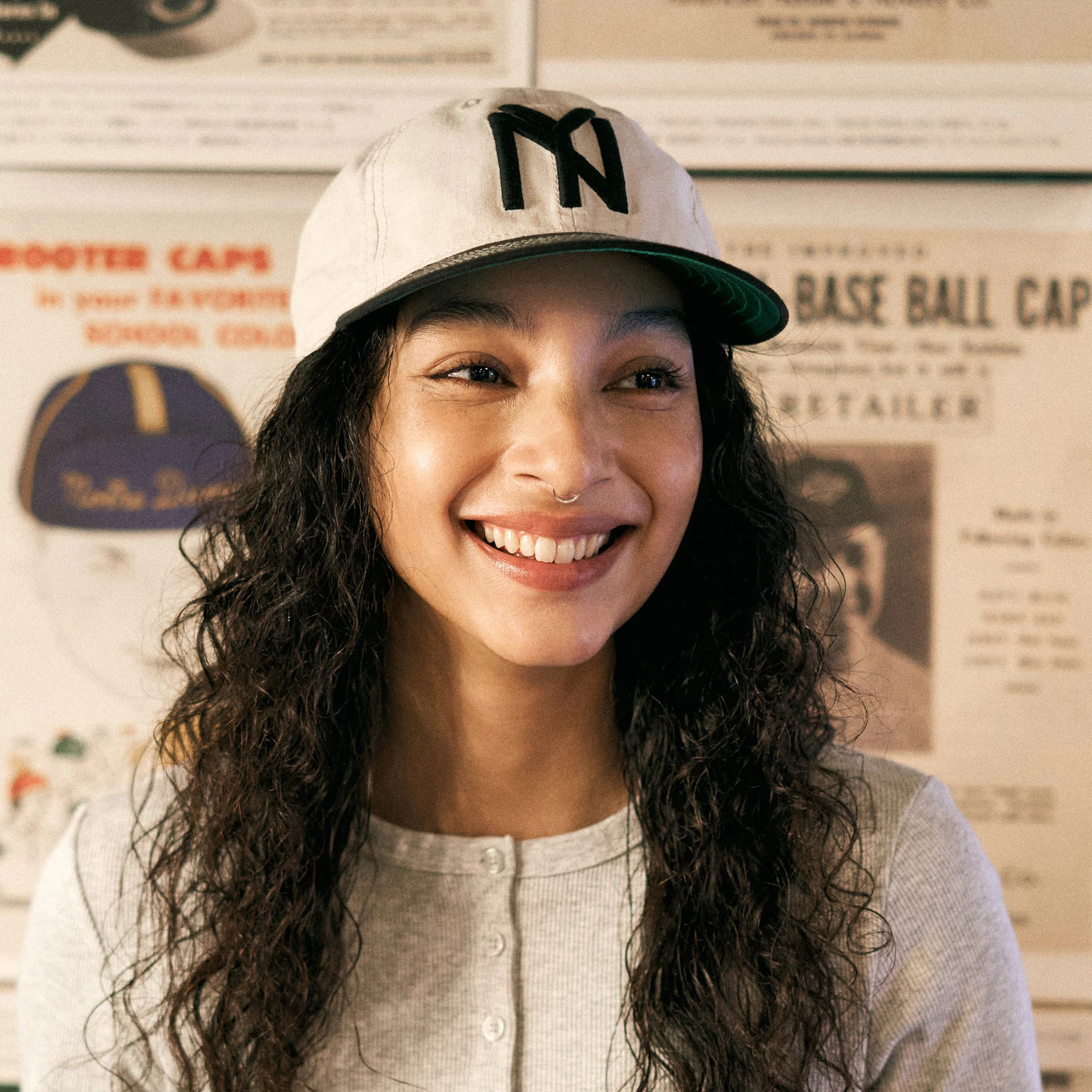 LINE OUT - NEW YORK BLACK YANKEES (SMU700A-NBY) / American Needle